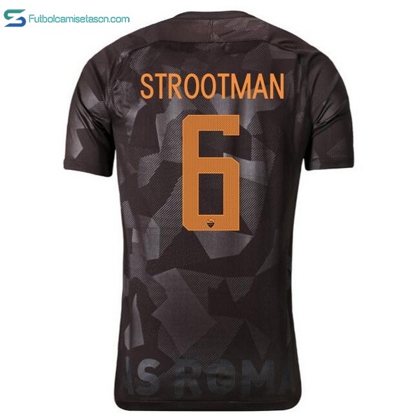 Camiseta AS Roma 3ª Strootman 2017/18